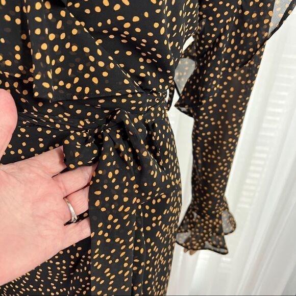 Lucy Paris Romantic Wrap Dress Small - Picture 5 of 11